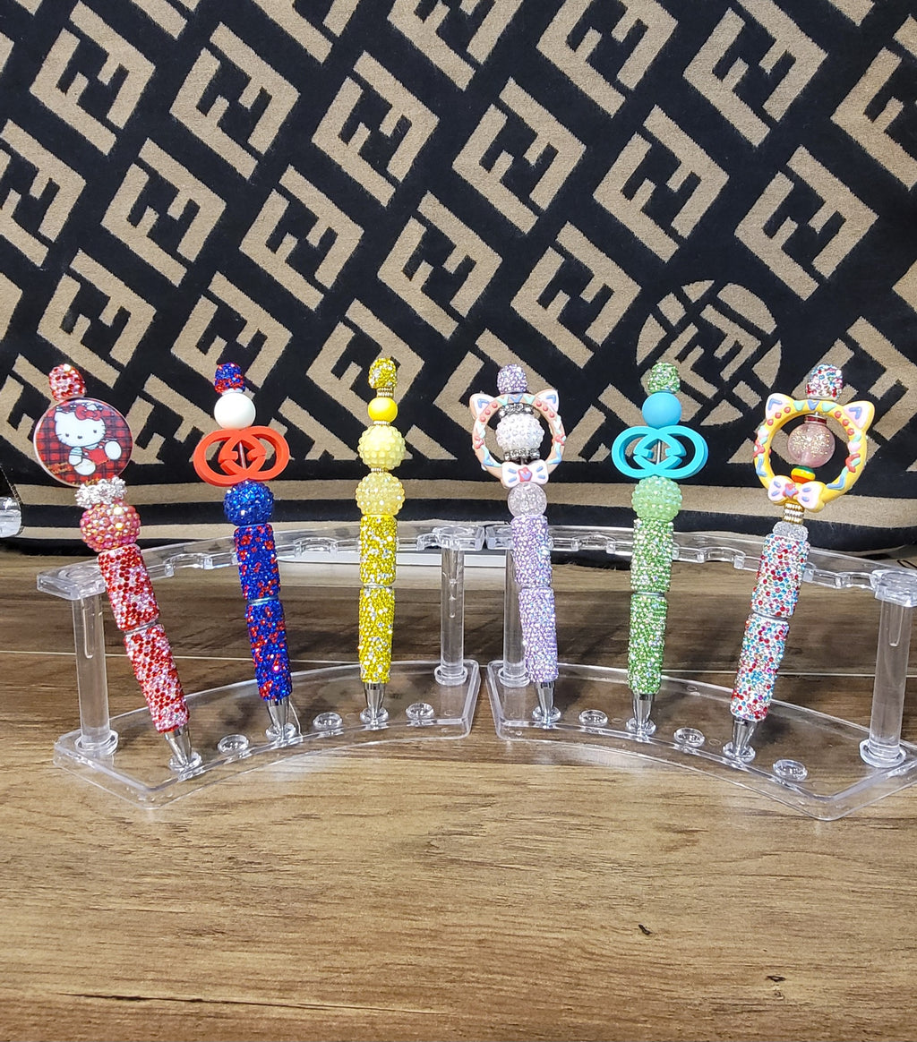 Blinged Out Beadable Pens