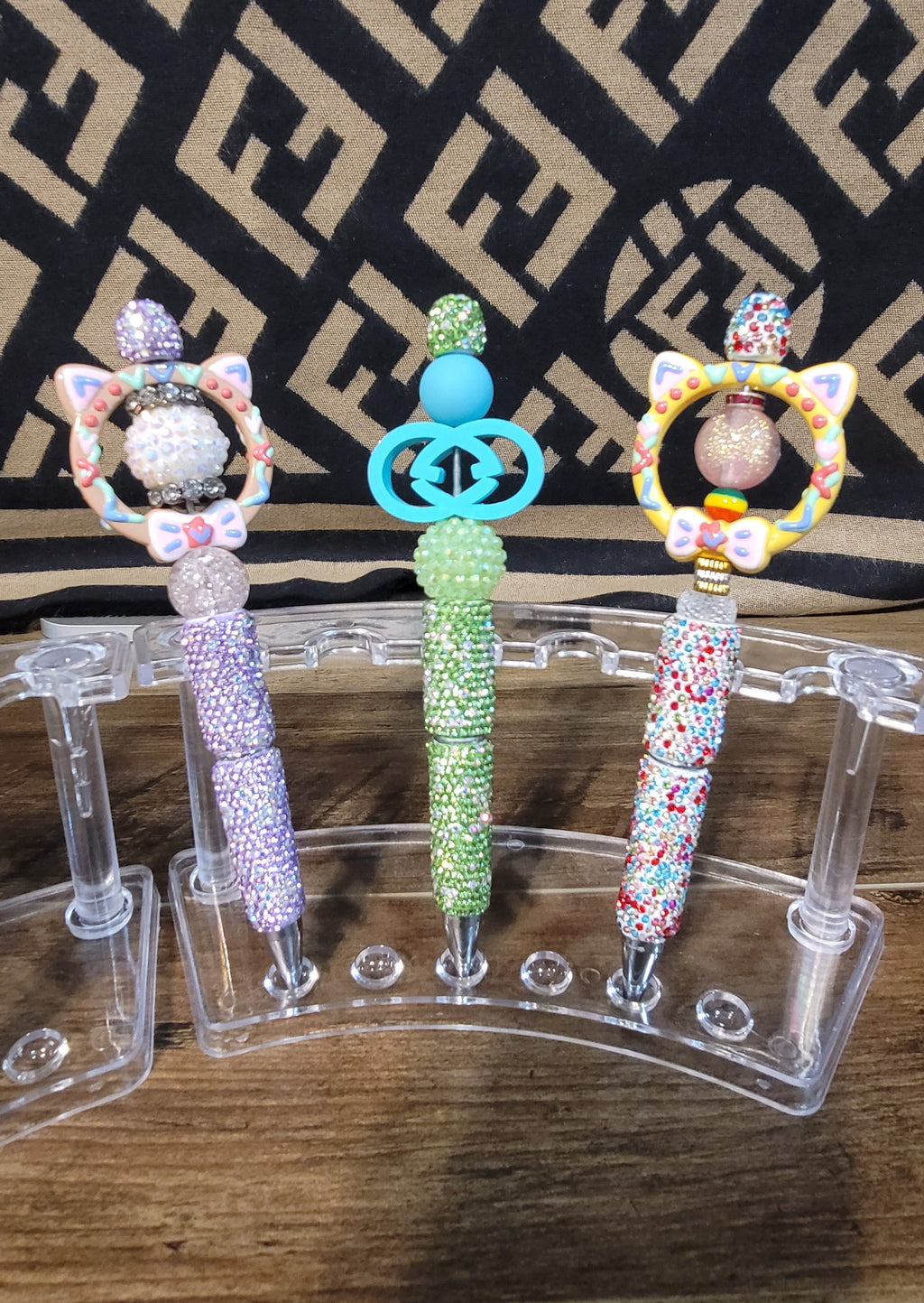 Blinged Out Beadable Pens