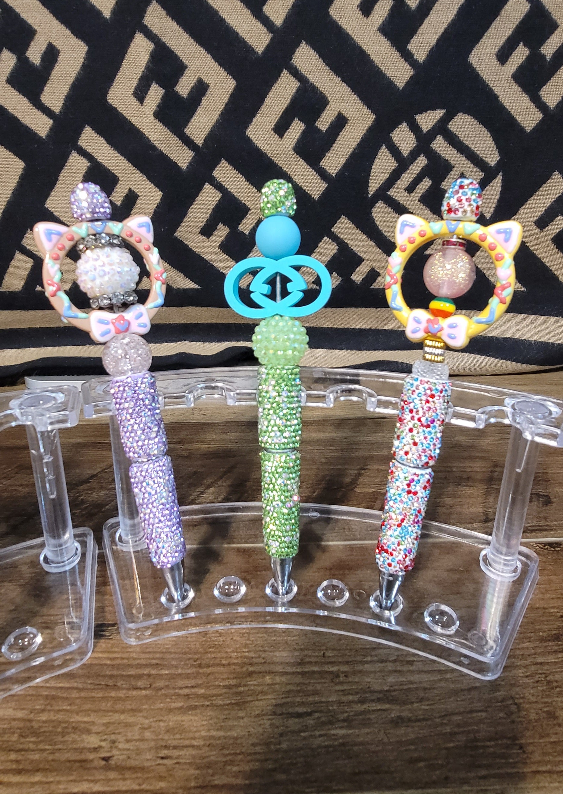 Blinged Out Beadable Pens